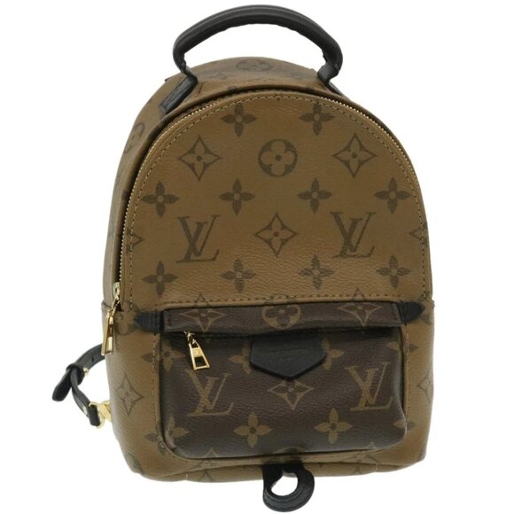 LOUIS VUITTON Monogram Reverse Palm Springs Mini Backpack - Picture 1 of 15